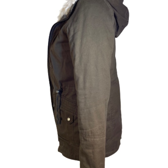 Maralyn & Me Faux-Fur-Trim Hooded Coat - Picture 5 of 11